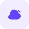 Cloud-based monitoring icon